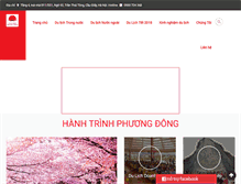 Tablet Screenshot of hanhtrinh-phuongdong.com